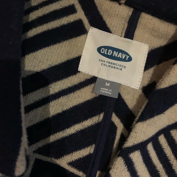 Old Navy Graphic Duster Coat - Picture 2 of 3